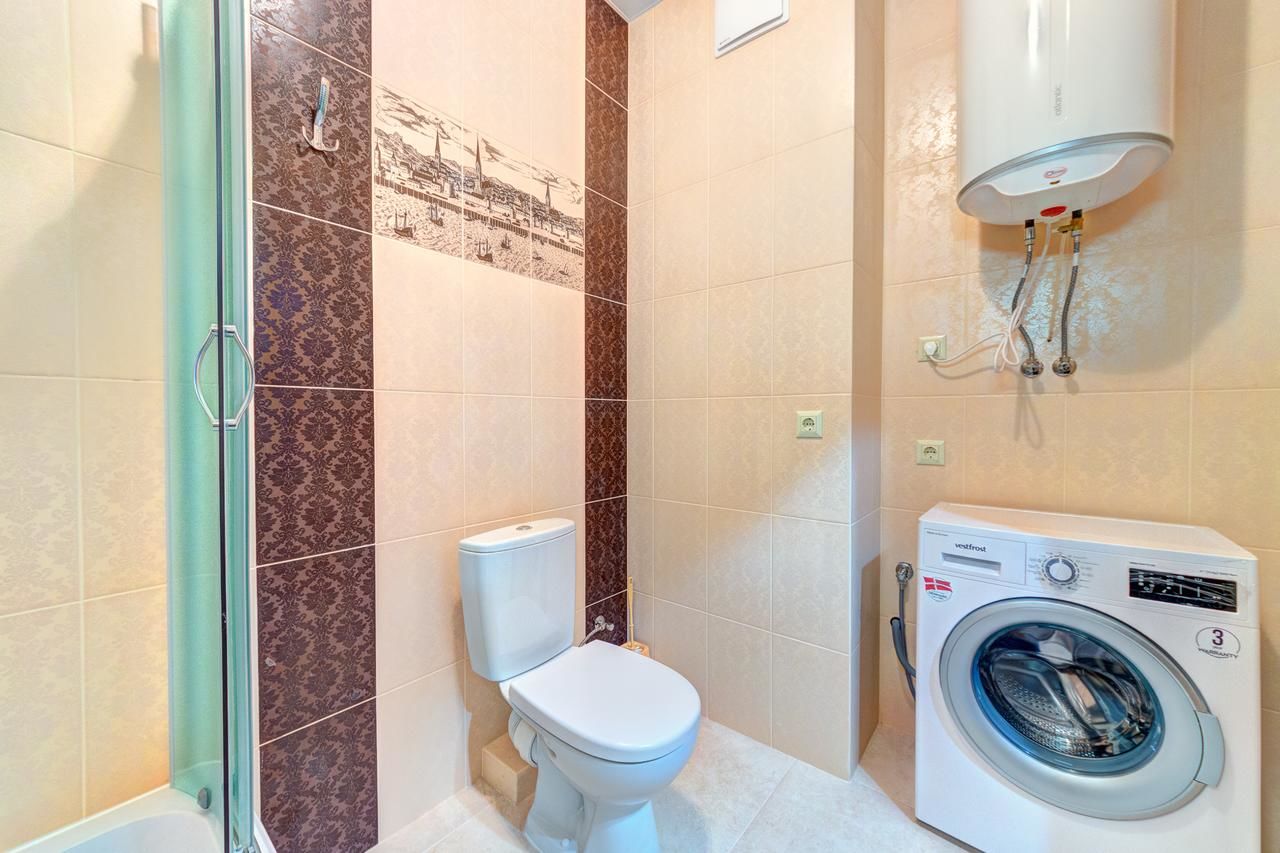 Апартаменты Three bedroom apartment on Lybidska Киев-17