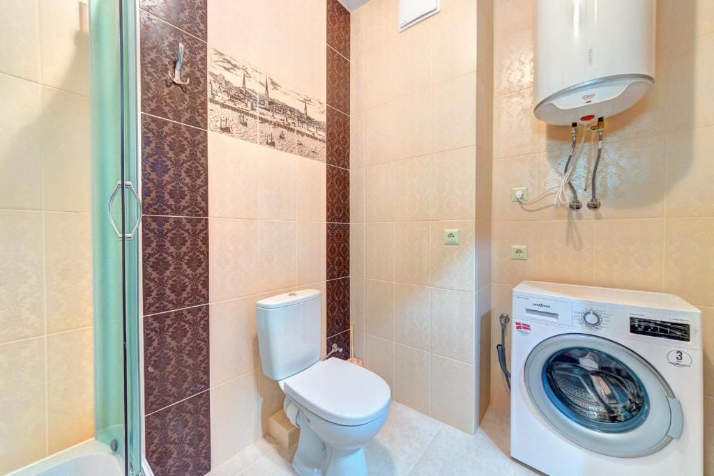 Апартаменты Three bedroom apartment on Lybidska Киев-29