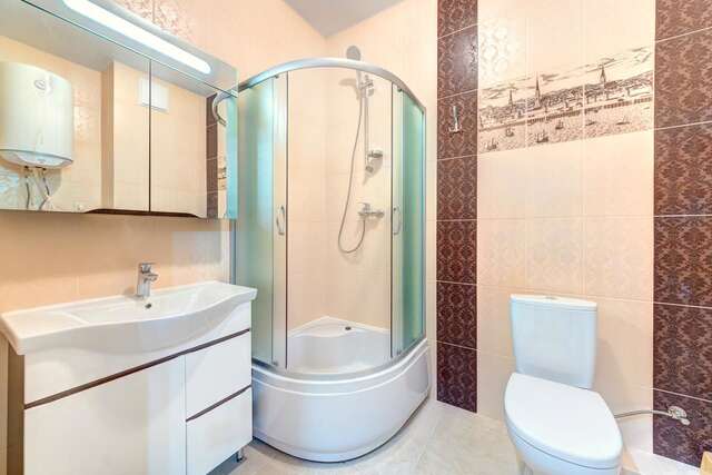 Апартаменты Three bedroom apartment on Lybidska Киев-15