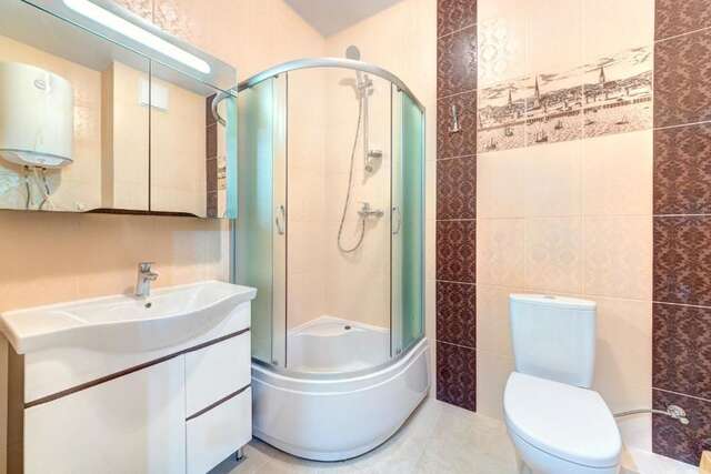 Апартаменты Three bedroom apartment on Lybidska Киев-27